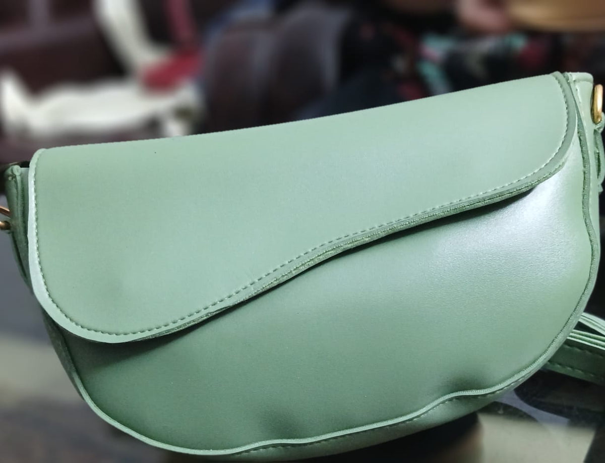 Elegant Mint Green Shoulder Bag