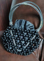 Black Beaded Evening Bag