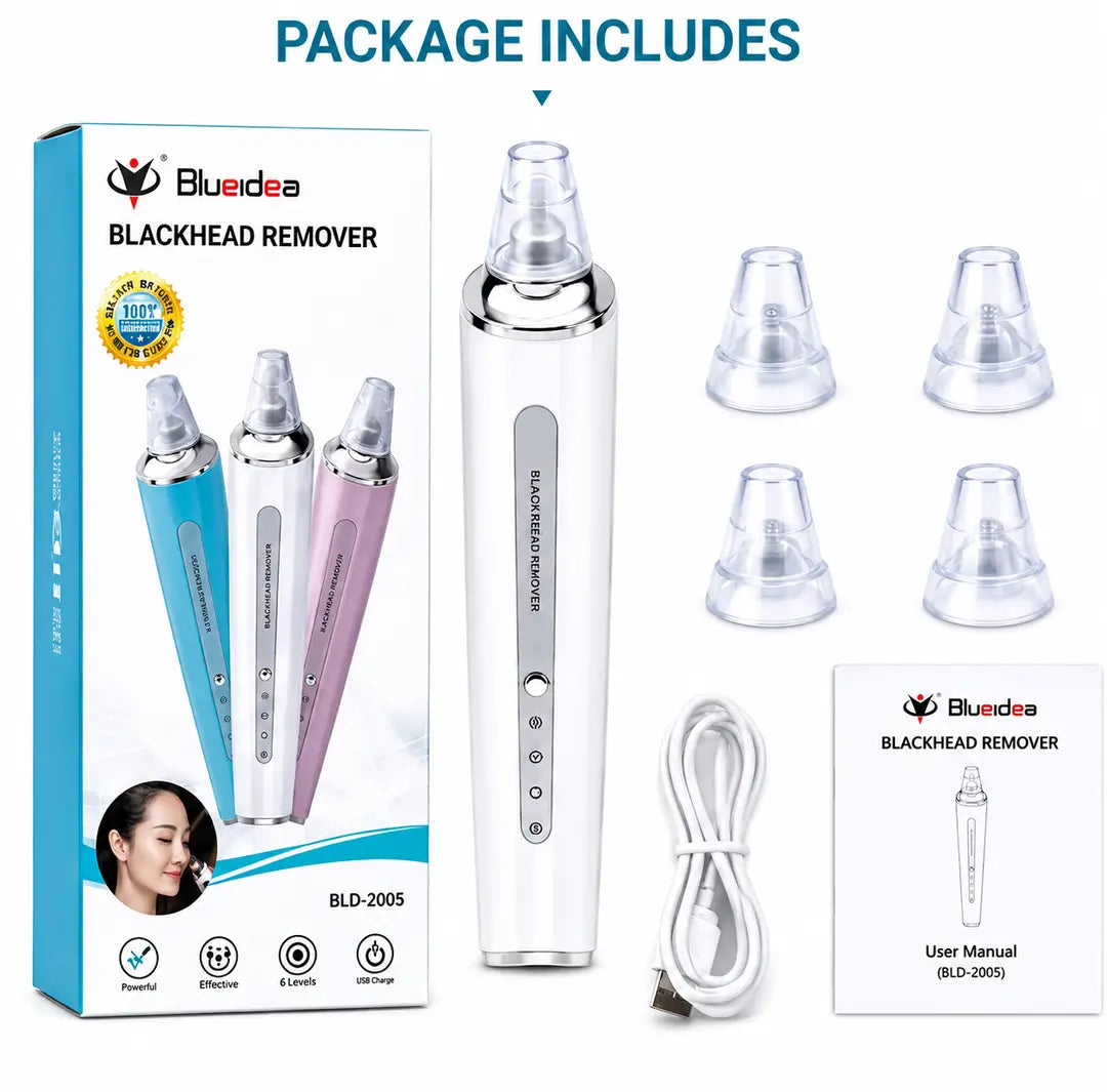 Blueidea Blackhead Remover Vacuum – Electric Facial Pore Cleaner (BLD-2005)