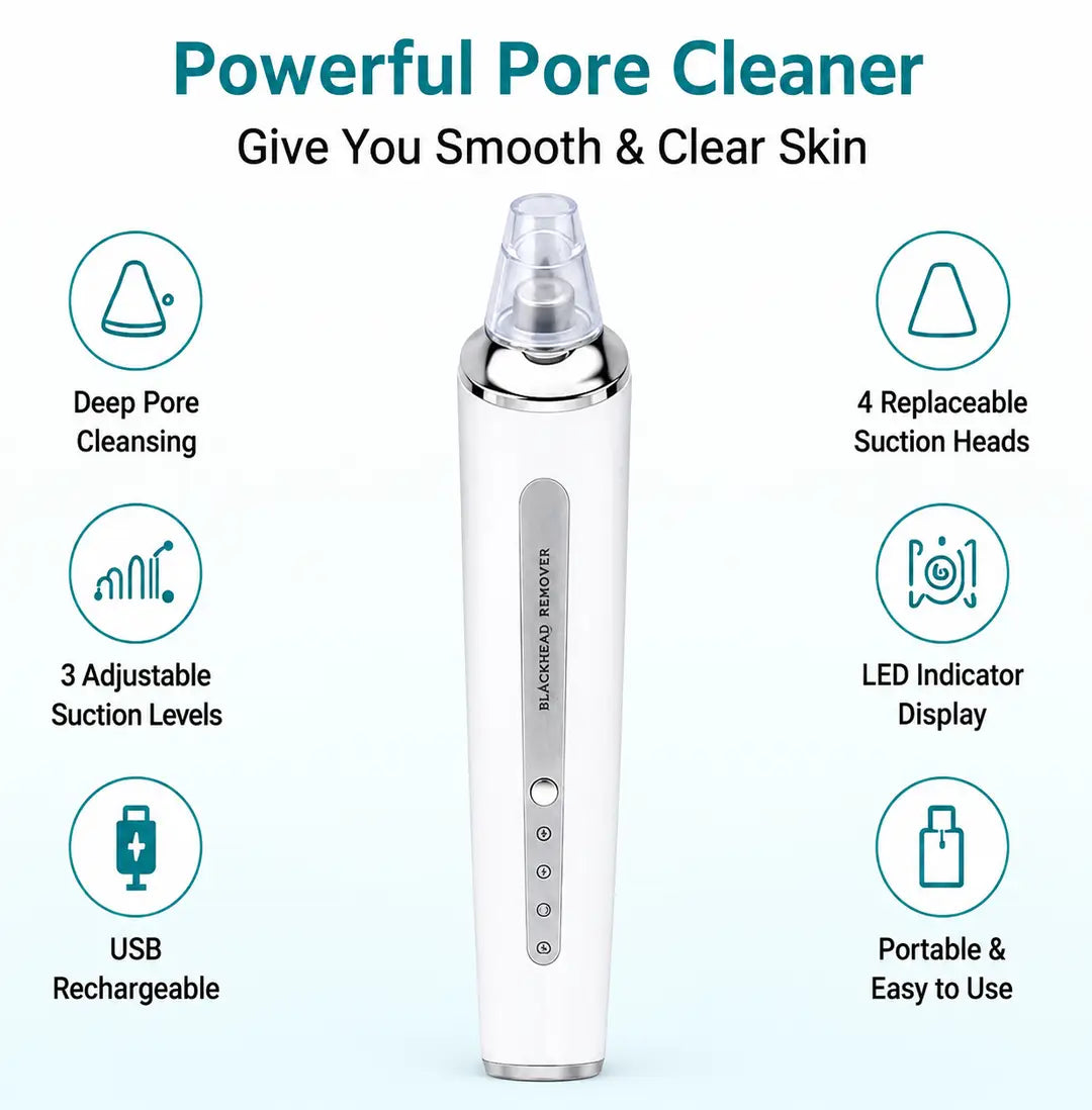 Blueidea Blackhead Remover Vacuum – Electric Facial Pore Cleaner (BLD-2005)