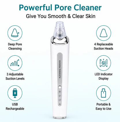 Blueidea Blackhead Remover Vacuum – Electric Facial Pore Cleaner (BLD-2005)